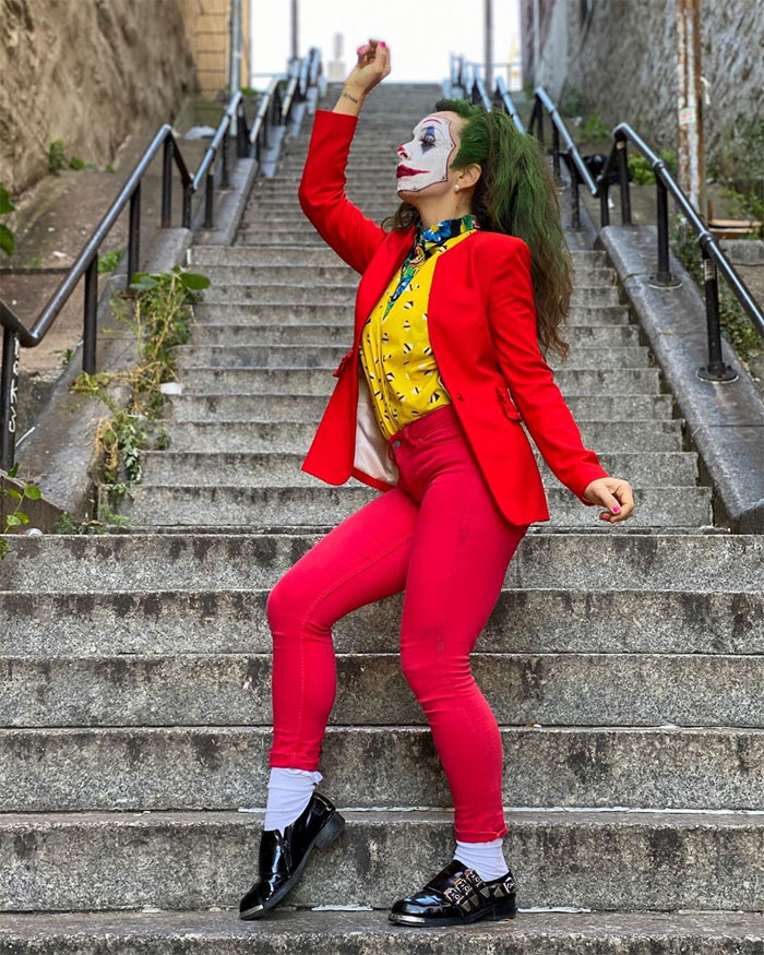 Tangga tempat Syuting Joker Manjadi Objek Wisata