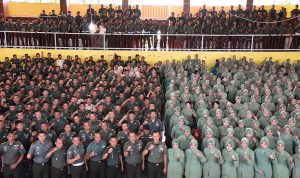 Sosialisasi Penggunaan Media Sosial Kepada TNI, PNS dan Persit KCK jajaran korcab rem 141 PD XIV/ Hasanuddin