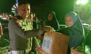 Sosialisasi Operasi Zebra 2019, Satlantas Polres Bone Bagikan Helm Gratis