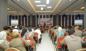 SATPOL PP Bone Lakukan Sosialisasi Pemberantasan Pajak Cukai Rokok Ilegal