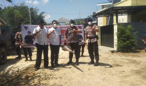 Momentum HUT Brimob Ke 74, Batalyon C Pelopor Gelar Baksos Fogging di Dua Kelurahan