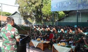 Korem 141 Toddopuli Gelar Sosialisasi Peningkatan Status Tipe