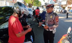 Hari ke 8 Operasi Zebra, Satlantas Polres Bone Gandeng Samsat