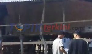 Diduga Beda Pilihan di Pilkades, 1 Unit Rumah di Bongkar di Jeneponto
