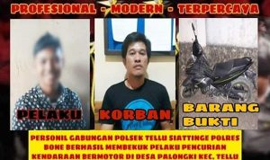 Bawa kabur sepeda motor, SALES Perlengkapan Kompo Gas Diamankan Polisi