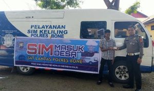 Permudah Pengurusan SIM Bagi Masyarakat, Satlantas Polres Bone Luncurkan Program SIM Masuk Desa