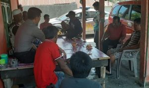Patroli Rutin, Kapolsek Tellu Siattinge berikan Himbauan kepada Masyarakat dan Penambang