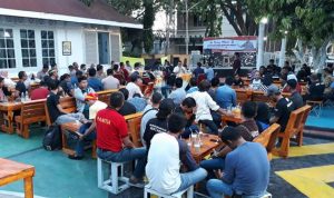 Tatap Muka dengan Media Se-Kab Bone, Kapolres: Kelangkaan BBM jenis solar dan Tambang Ilegal akan menjadi PR saya