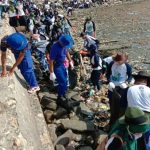 Baksos Bersih Pantai dalam rangka HUT Polairud Ke-69 Tahun 2019