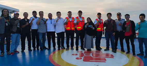 Pastikan Kelayakan rescue, Direktorat TSDP Periksa 5 Kapal Feri di Pelabuhan Bajoe