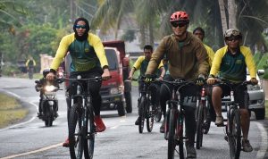 WhatsApp Image 2019-12-13 at 22.44.15 Personel Korem 141/Tp, Balakrem beserta PNS melaksanakan kegiatan Sepeda Santai