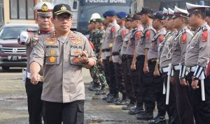 Apel Gelar Pasukan OPS Lilin Polres Bone Jelang Tahun Baru 2020
