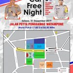 Malam Tahun Baru, ini Jalan yang tidak bisa dilalui di Bone