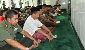 Sambut Tahun Baru 2020 Personel Korem 141 TP Menggelar Istiqhosah dan Do'a bersama