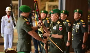 Mayjen TNI Andi Sumangerukka S.E., M.M Resmi menjabat Pangdam XIV/ Hasanuddin