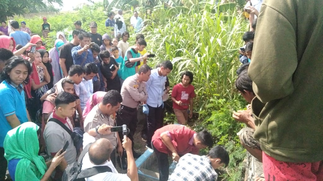 Penemuan Peti yang diduga berisi mayat baru tertanam di pekuburan, Gegerkan Warga di Bantaeng