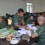 Hindari Terjadinya Penyimpangan, Tim Wasrik Itdam XIV/Hsn lakukan pemeriksaan di Korem 141/Tp