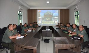 Kajian Strategi Dengan Tema Rapat Sumber Daya Buatan Dalam Mewujudkan Ruang Wilayah Pertahanan Darat