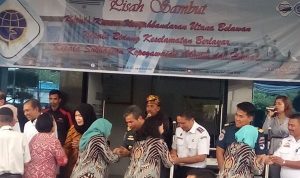 Kantor Syahbandar Utama Belawan Gelar Penanda Tanganan Berita Acara Serah Terima Tugas