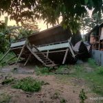 Foto: Hujan Lebat dan angin kencang porak-porandakan Belasan rumah di Bone