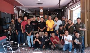 Sehari menjabat, PLT Kabag Humas Kabupaten Jeneponto Gelar tatap muka dengan awak media