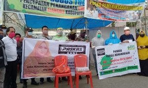 Melalui PasKas dan APKLI Bone, Ningsih Salurkan Bantuan ke 2 Posko di perbatasan