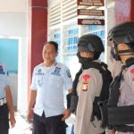 Cegah penyebaran Virus Corona, Brimob Batalyon C Pelopor Bone Rutin menggelar patroli