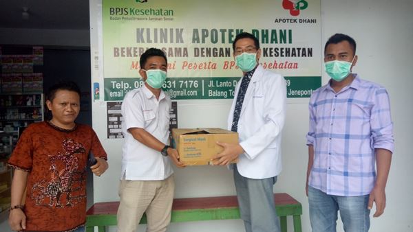 PDUI Jeneponto Terima Bantuan APD dari Aesculapius Makassar