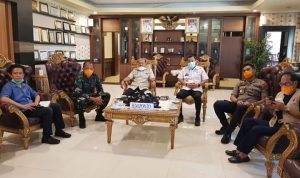Wagub dan Bupati jeneponto lakukan Teleconverence, ini yang dibahas