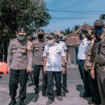 Bupati jeneponto terima kunjungan Kapolda Sulsel di posko perbatasan