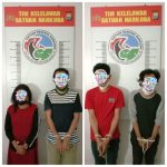 Satnarkoba Polres Pelabuhan Makassar Ringkus 4 Pelaku Lahgun Narkoba, 2 Diantaranya diduga Pengedar