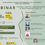 Kuliah Kerja Nyata Universitas Hasanuddin Gelombang 104 Bone 7 menggelar Webinar