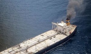1 hilang dan 1 lainnya terluka dalam kebakaran kapal tanker minyak di dekat Sri Lanka