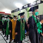 512 Wisudawan IAIN Bone Dikukuhkan Secara Daring dan Luring