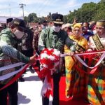 Gubernur Sulsel Resmikan Megah Proyek Jembatan Sungai Watu Saat Kunjungan Kerja di Bone