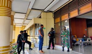 1 Regu Personel Batalyon C Pelopor Amankan Pelantikan Bupati Soppeng