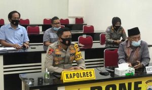 Kapolres Bone Ikuti Silaturahmi Virtual dengan Kapolda Sulsel dan Ketua PBNU