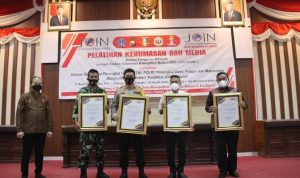 Harapkan Penyaji Informasi yang Handal, Kapolres Bone Utus 31 Personelnya Ikut Pelatihan Kehumasan