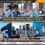 Pegawai Lapas Kelas IIA Watampone Terima Suntikan Vaksin Dosis Kedua