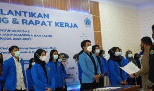 Hadiri Pelantikan dan Raker HPMB, Ilham Azikin: Pengurus PP-HPMB Harus menjawab tantangan zaman