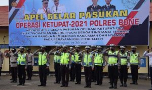 Operasi Ketupat 2021, Kapolres Bone: Operasi Keselamatan Untuk Memutus Mata Rantai Covid-19, Bukan Memutus Hubungan Silaturrahim