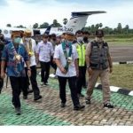 Dirjen Perhubungan Udara Kementerian Perhubungan RI Tinjau Pegembangan Bandar Udara Arung Palakka