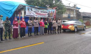 Kapolsek Ajangale Pimpin Langsung Operasi Penyekatan di Perbatasan Bone - Wajo