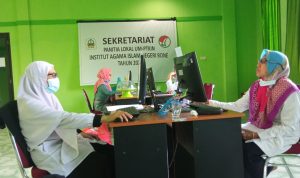 Mantapkan Persiapan, Rektor IAIN Bone lakukan pemantauan uji coba Sistem Seleksi Elektronik