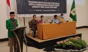 Subbag Umun dan Kepegawaian IAIN Bone Menggelar Training Motivasi dan Etos Kerja