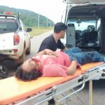Tabrak Mobil Mogok di Pinggir Jalan Bay Pass Lasusua, Penegendara Satria FU Dilarikan Ke rumah Sakit