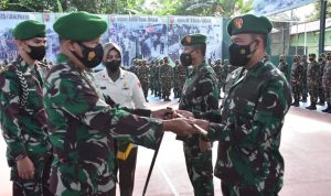 Danrem 141/TP Pimpin Upacara Sertijab Dandim Gowa, Bantaeng dan Tator