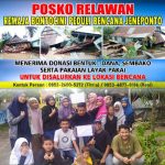Peduli korban bencana banjir, Pemuda dan remaja Desa Bontocini lakukan penggalangan dana