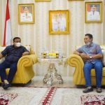 Bahas Rencana MUSKAB, Ketua Kadin Provinsi Sulsel Silaturahmi dengan Bupati Bone
