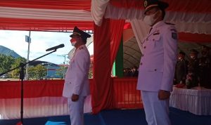 Jadi Isnpektur Upacara HUT Kemerdekaan RI, Bupati Kolaka Utara: Hut RI Ke - 76 merupakan semangat melawan Covid-19